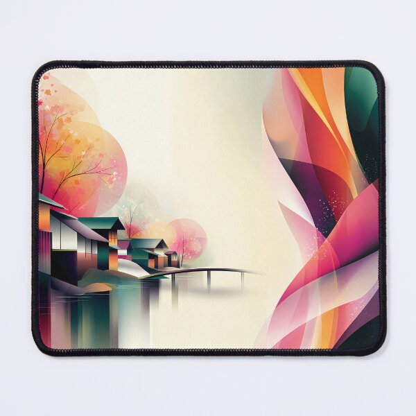 Item preview, Colorful Riverside Scene designed and sold by Ariadna de Raadt.