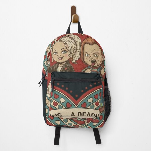 Item preview, Love is... A Deadly Dose! - Chucky & Tiffany Valentine designed and sold by Art's Diner.