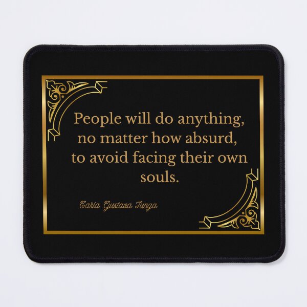 Item preview, People will do anything... - Carl Gustav Jung designed and sold by JokeAndStyle.