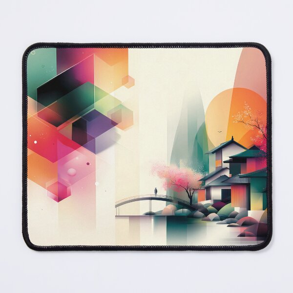 Item preview, Japanese Garden Scene designed and sold by Ariadna de Raadt.