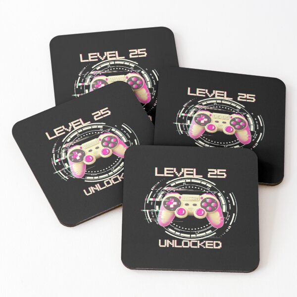 Item preview, Level 25 Unlocked 25th Birthday1  designed and sold by DigitaldeligArt.