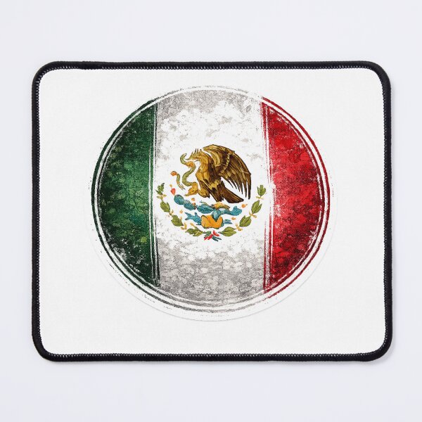 Item preview, Mexico Flag Circular Sticker | Mexican National Flag Design designed and sold by RelateAndTee.