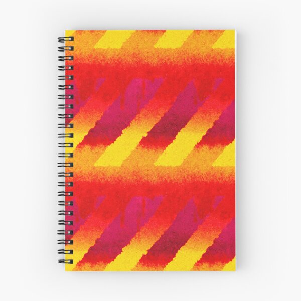 Item preview, Grunge Caution Stripes Heatwave Pattern designed and sold by bubblegoth.