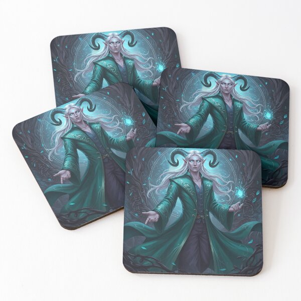 Item preview, The Shadow Capricorn - Gothic Zodiac Art designed and sold by starwanderer7.