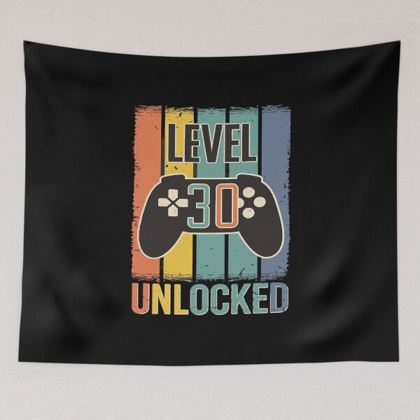 Artikelvorschau, Level 30 freigeschaltet – Gamer feiert 30. Geburtstag entworfen und verkauft von MarkLeedsArt.