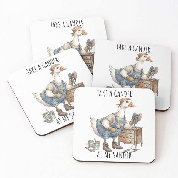 Item preview, DIY Goose Furniture Flipping Illustration For Creative Women designed and sold by MTJ-Mushrooms.