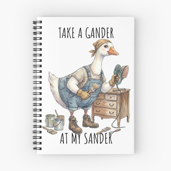 Item preview, DIY Goose Furniture Flipping Illustration For Creative Women designed and sold by MTJ-Mushrooms.
