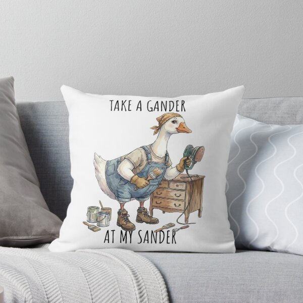 Item preview, DIY Goose Furniture Flipping Illustration For Creative Women designed and sold by MTJ-Mushrooms.