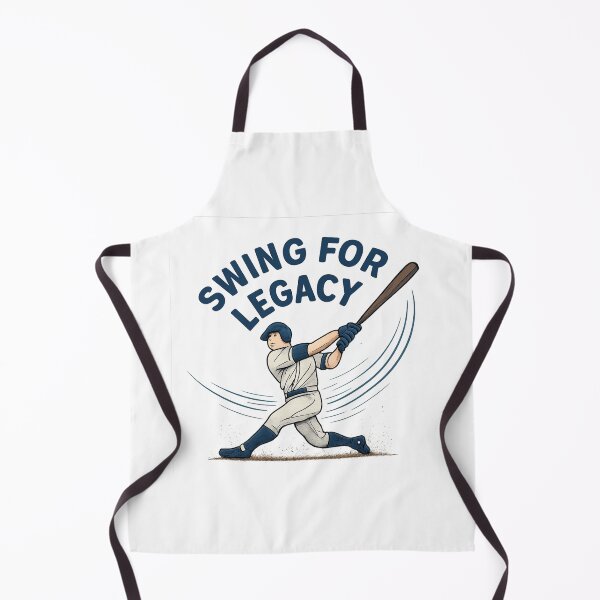 Item preview, Swing for Legacy - Baseball Batter Mid-Swing Illustration designed and sold by MKreative Studio.