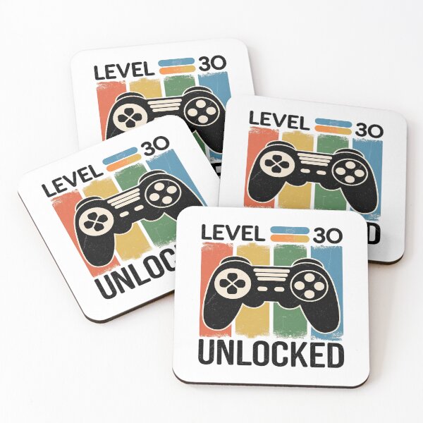 Artikelvorschau, Level 30 freigeschaltet: Videospieler feiert 30. Geburtstag 2 entworfen und verkauft von MarkLeedsArt.