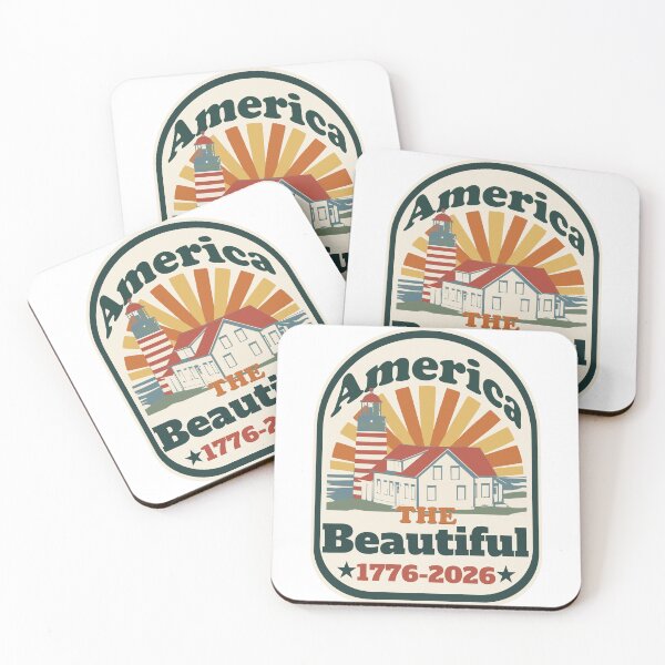 Item preview, America The Beautiful Lighthouse designed and sold by Retro Callback.