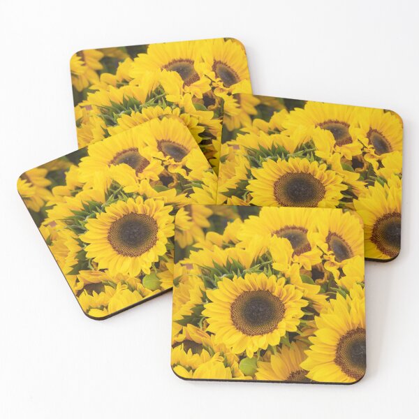 Item preview, A beautiful bunch of sunflowers stands out at the Sarasota Farmers Market, glowing with rich golden petals designed and sold by EyezWatchin.
