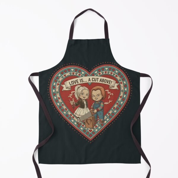 Item preview, Love is... A Cut Above! - Chucky & Tiffany Valentine designed and sold by Art's Diner.