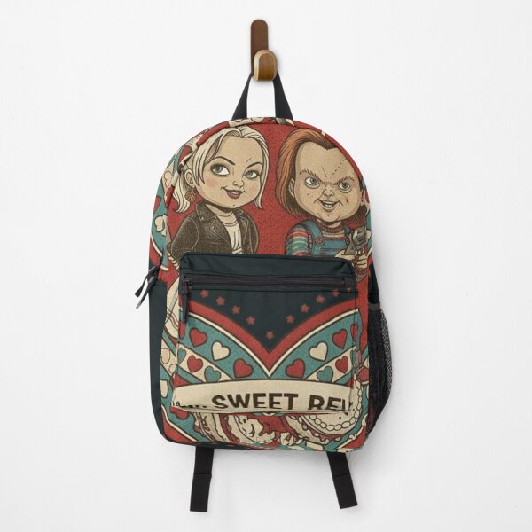 Item preview, Love is Sweet Revenge - Chucky & Tiffany Valentine designed and sold by Art's Diner.