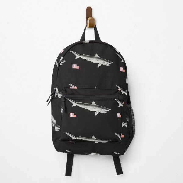 Item preview, Japanese Gyotaku Blacktip Shark designed and sold by MaluGyotaku.