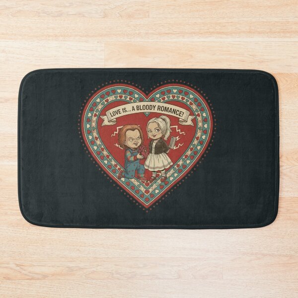 Item preview, Love is... A Bloody Romance - Chucky & Tiffany Valentine designed and sold by Art's Diner.