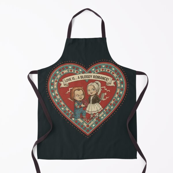 Item preview, Love is... A Bloody Romance - Chucky & Tiffany Valentine designed and sold by Art's Diner.