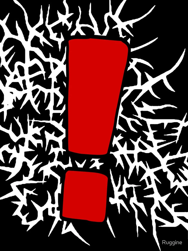 Thumbnail 4 of 4, iPhone Case, Exclamation Point designed and sold by Ruggine.
