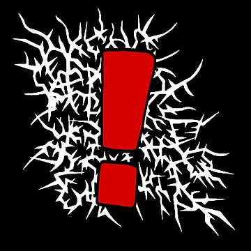 Artwork thumbnail, Exclamation Point by Ruggine
