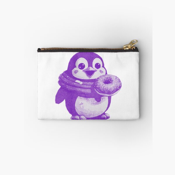 Item preview, Cute Kawaii Penguin with Donut designed and sold by kinpirks.