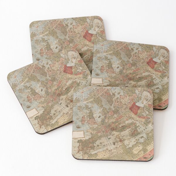 Item preview, Europe Urbano Monte map detail designed and sold by UrbanoMonteMap.