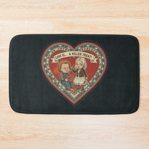 Item preview, Love is a Killer Treat - Chucky & Tiffany Valentine designed and sold by Art's Diner.