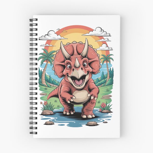 Item preview, . Triceratops celebrating designed and sold by Diesel Drinking Dinosaurs.