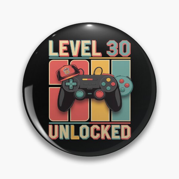 Item preview, Level 30 Unlocked Gaming Birthday Gamer 30th Birthday Men  designed and sold by MarkLeedsArt.