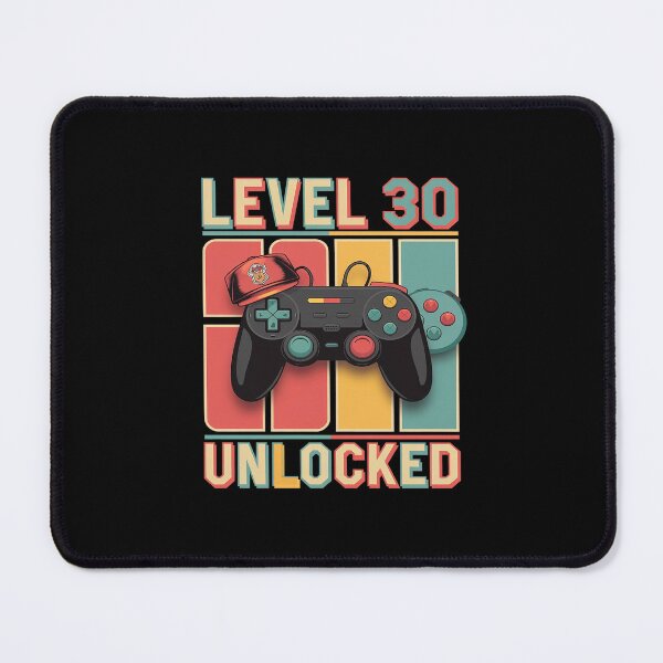 Item preview, Level 30 Unlocked Gaming Birthday Gamer 30th Birthday Men designed and sold by MarkLeedsArt.