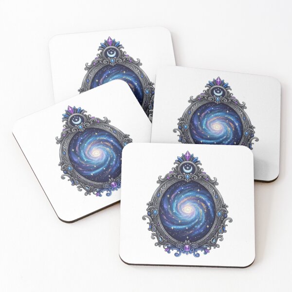 Item preview, Ornate Magic Mirror with Galaxy Eye designed and sold by CosmicCutouts.