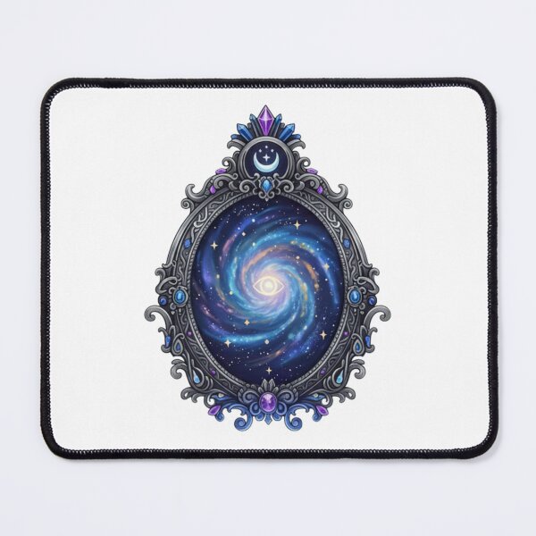 Item preview, Ornate Magic Mirror with Galaxy Eye designed and sold by CosmicCutouts.
