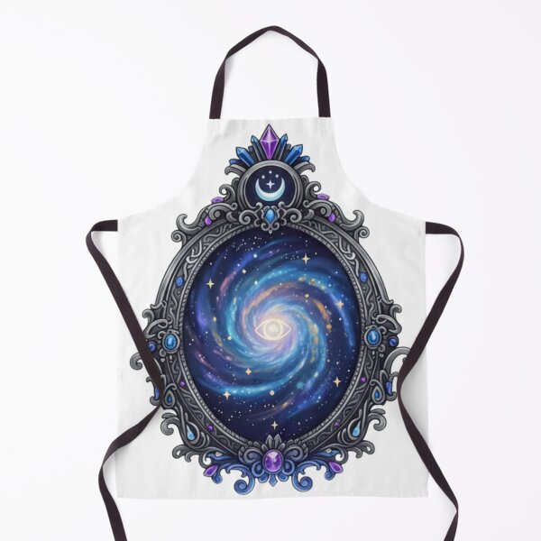 Item preview, Ornate Magic Mirror with Galaxy Eye designed and sold by CosmicCutouts.