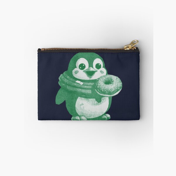 Item preview, Cute Kawaii Penguin with Donut designed and sold by kinpirks.