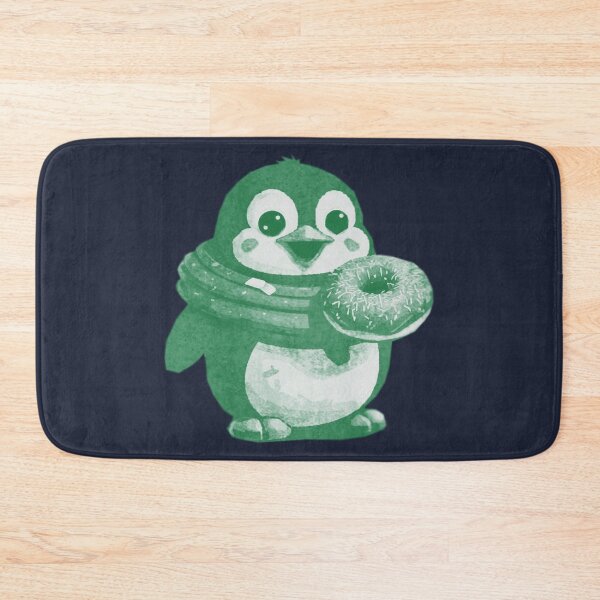 Item preview, Cute Kawaii Penguin with Donut designed and sold by kinpirks.