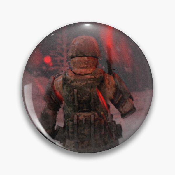 Item preview, Poster Art Print Saluthi - Lone Soldier in Frozen Warzone designed and sold by Saluthiiii.