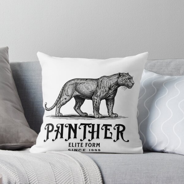 Item preview, Vintage Panther Illustration – Elite Form Heritage Label Design designed and sold by Marplesmade.