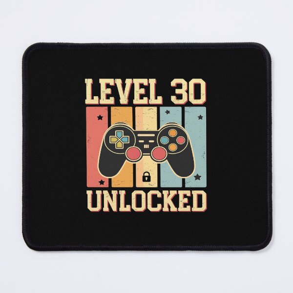 Item preview, Level 30 Unlocked Video Gamer 30th Birthday designed and sold by MarkLeedsArt.