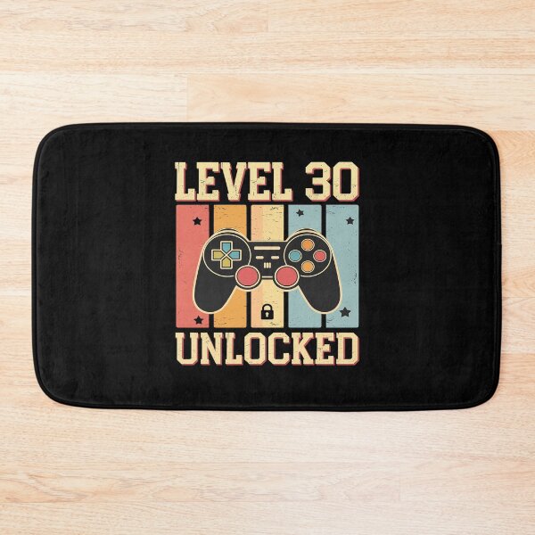 Item preview, Level 30 Unlocked Video Gamer 30th Birthday  designed and sold by MarkLeedsArt.