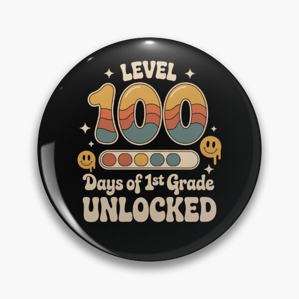 Item preview, Level 100 Days of 1st Grade Unlocked - 100th Day Teacher Gift designed and sold by ViralVector.