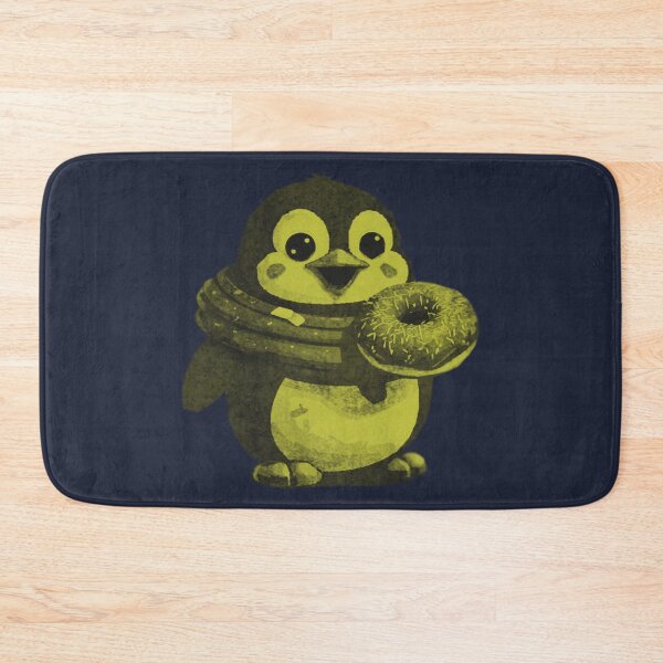 Item preview, Cute Kawaii Penguin with Donut designed and sold by kinpirks.