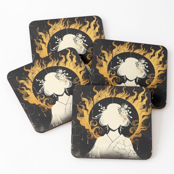 Item preview, Black White and Gold, Ai Generated Art  designed and sold by ACC .