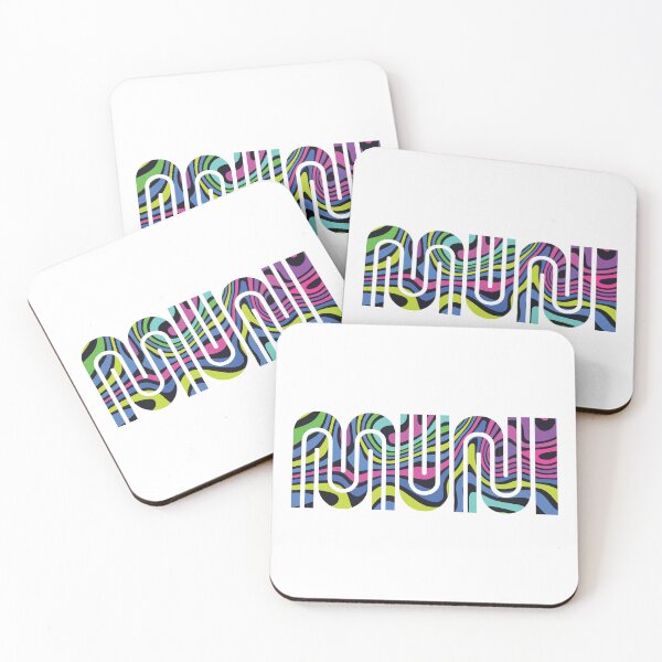 Item preview, Muni - psychodelic San Francisco Municipal Railroad designed and sold by PIXEL POP DESIGNS - Beyond the Norm!.