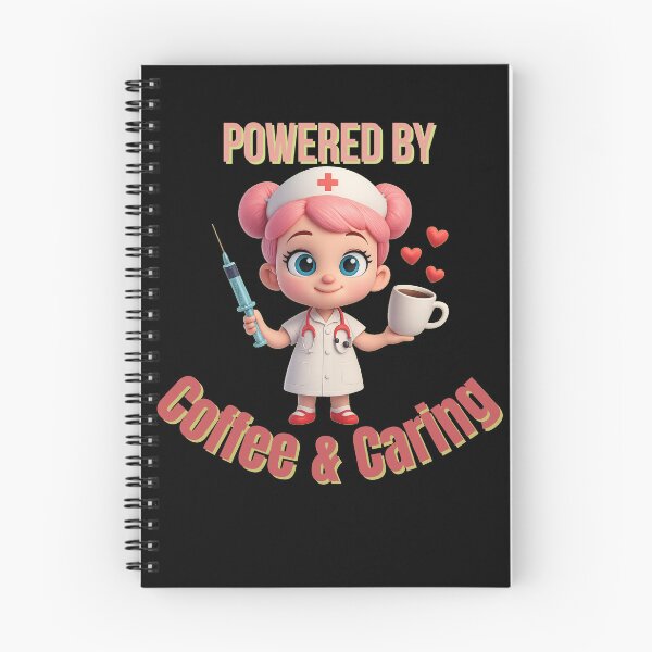 Aperçu de l'œuvre Café Kawaii Infirmière - Cadeau Amusant pour les Infirmières créée et vendue par StaticMood.