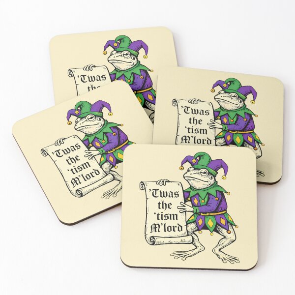 Item preview, Twas The Tism M Lord Frog Jester Medieval Humor designed and sold by JackCurtis1991.