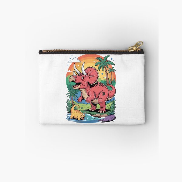 Item preview, Delighted Triceratops designed and sold by Diesel Drinking Dinosaurs.