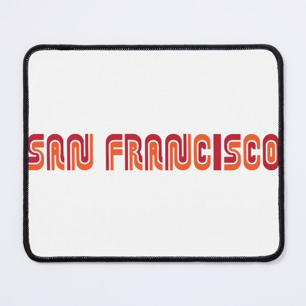 Item preview, San Francisco with Red and Orange Muni font designed and sold by PIXEL POP DESIGNS - Beyond the Norm!.