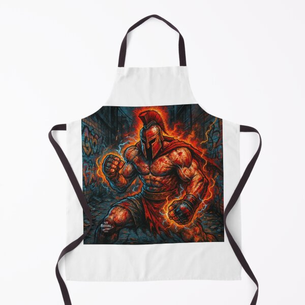 Item preview, Flaming Lava-Skinned Muscular Warrior designed and sold by RoyalKnightMMA.