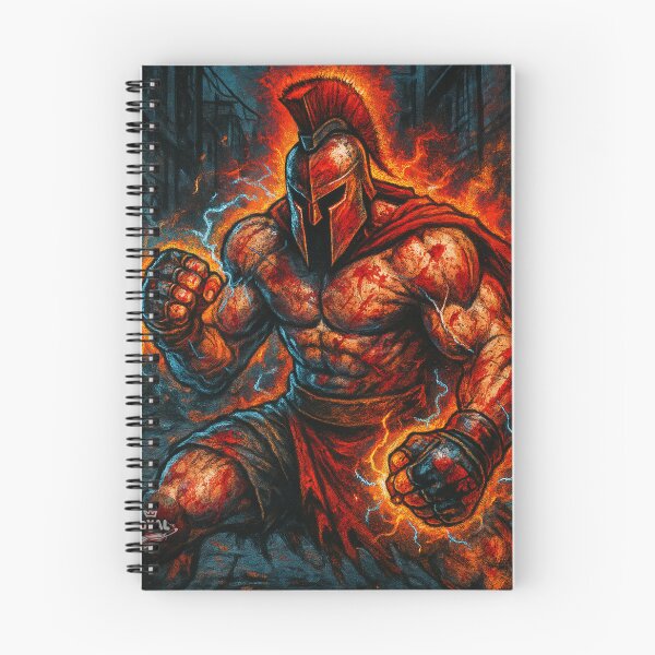 Item preview, Flaming Lava-Skinned Muscular Warrior designed and sold by RoyalKnightMMA.