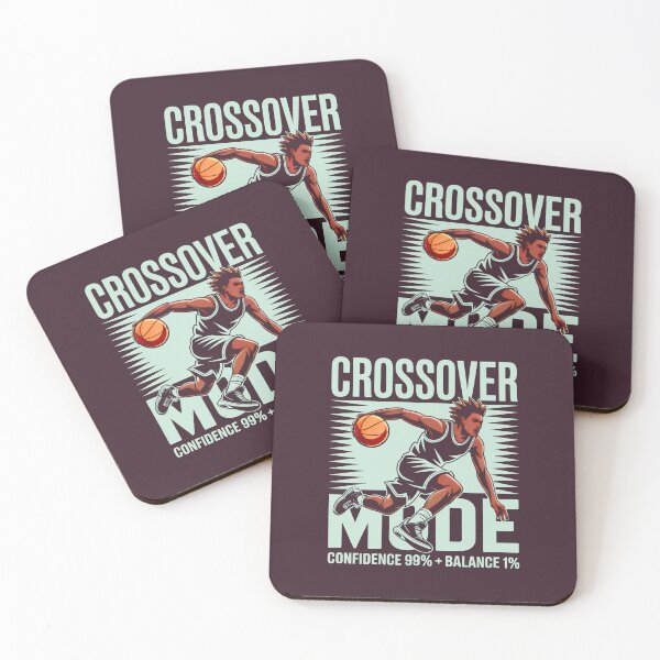Item preview, Basketball Crossover Mode Confidence and Balance Funny Sports Art designed and sold by SplashTastic.