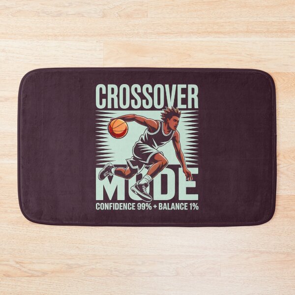 Item preview, Basketball Crossover Mode Confidence and Balance Funny Sports Art designed and sold by SplashTastic.